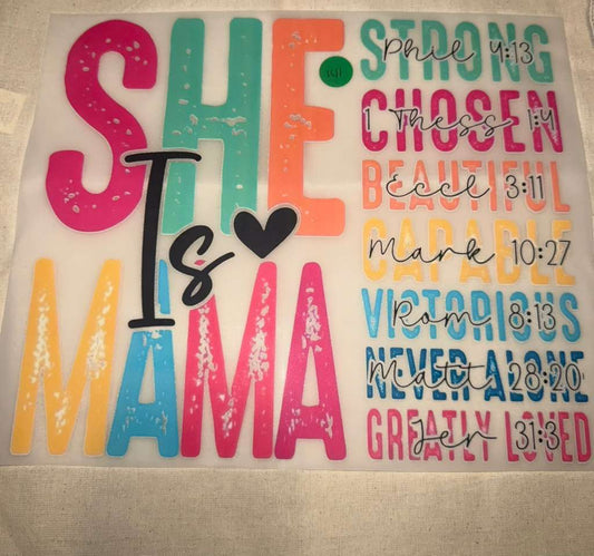 She is mama